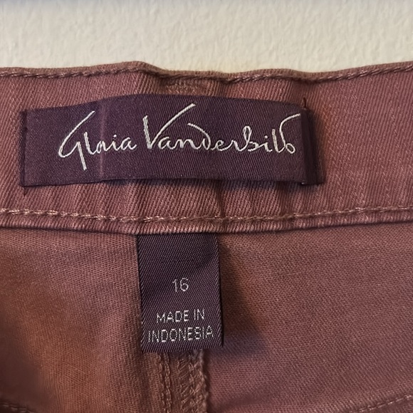 Gloria Vanderbilt Amanda Straight Leg Jeans Size 16 - Picture 2 of 8